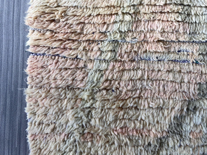   Handmade Moroccan runner carpet rug  hallway boujaad rug