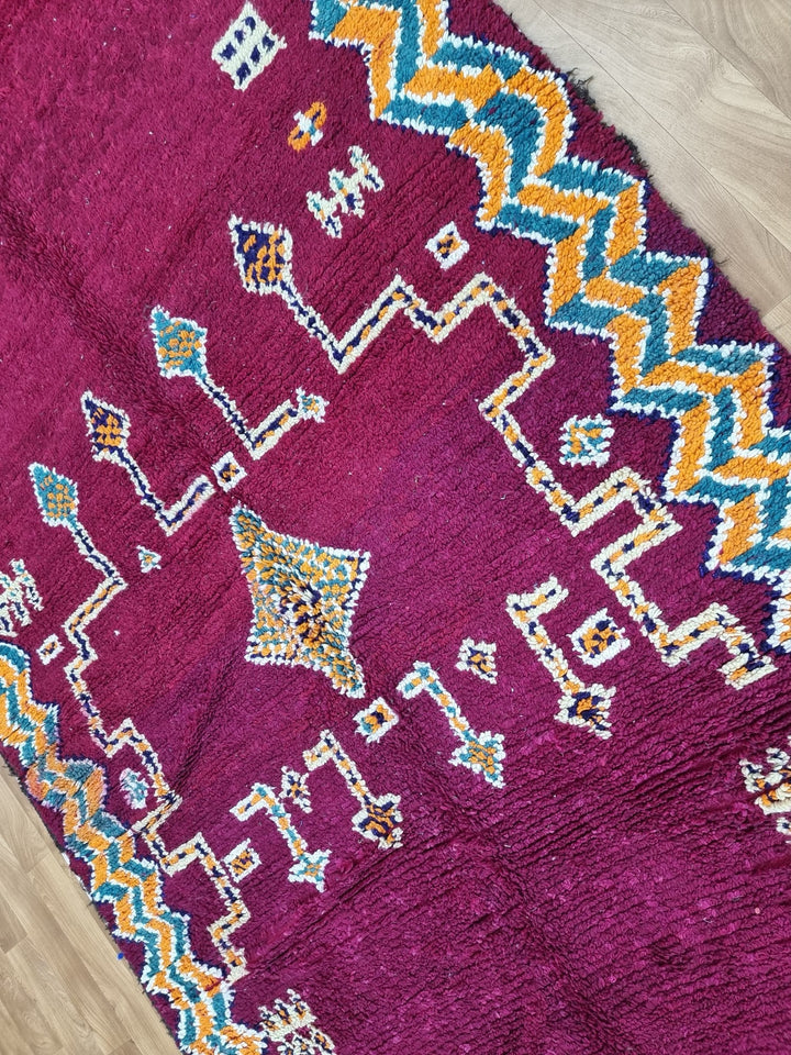 .x. feet beautiful  berber, moroccan rug beni mguild, unique handknotted carpet,  rug ,tapis berbre ,berber rug