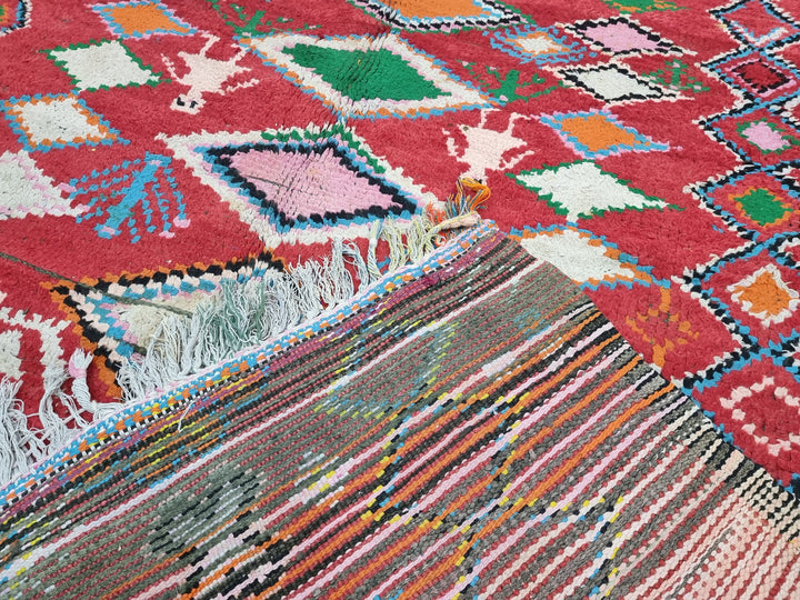 . x . feet beautiful  berber moroccan rug beni mguild unique handknotted carpet  free shipping  costco area