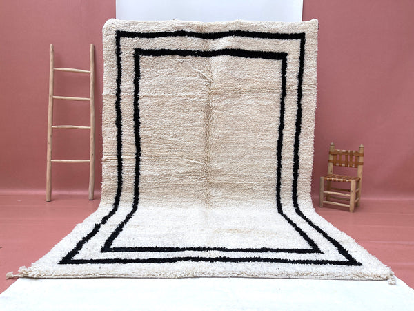 Custom Moroccan Rug,  wool, Moroccan carpet, Handmade Beni Ourain Style, Teppich marokko, Shag area rug, sheepskin rug, Large authentic