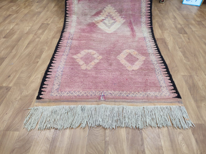 amazing moroccan carpet,  handmade rug, faded red and orange rug, authentic berber carpet, beni mguild rug, sheep wool rug, tulu rug.