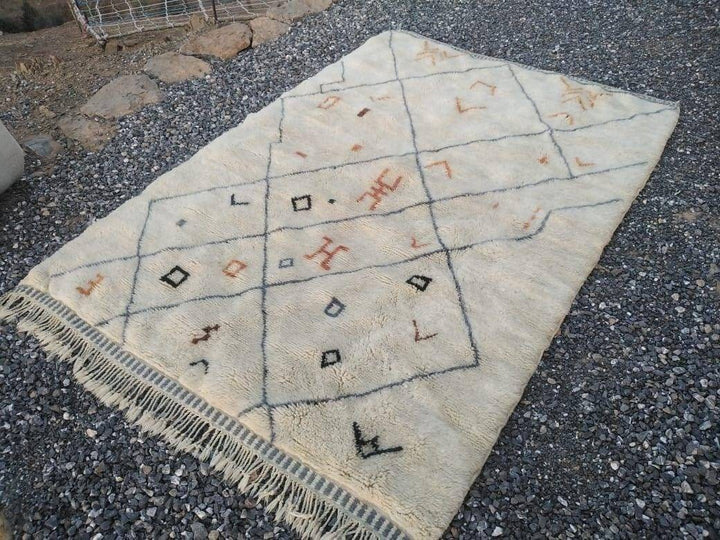 Moroccan rug, Mrirt rug, Beni ourain rug, Area rug, Berber rug , Azilal rug, Handmade wool rug, Beniouarain rug, Made to order rug