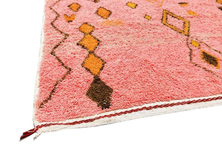 pink moroccan rug, berber rug, azilal rug, berber teppich, wool rug, pink carpet, large area rug, handwoven rug, azilal carpet, beni rug